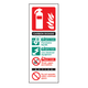 Extinguisher Sign - Rigid Plastic - CO2