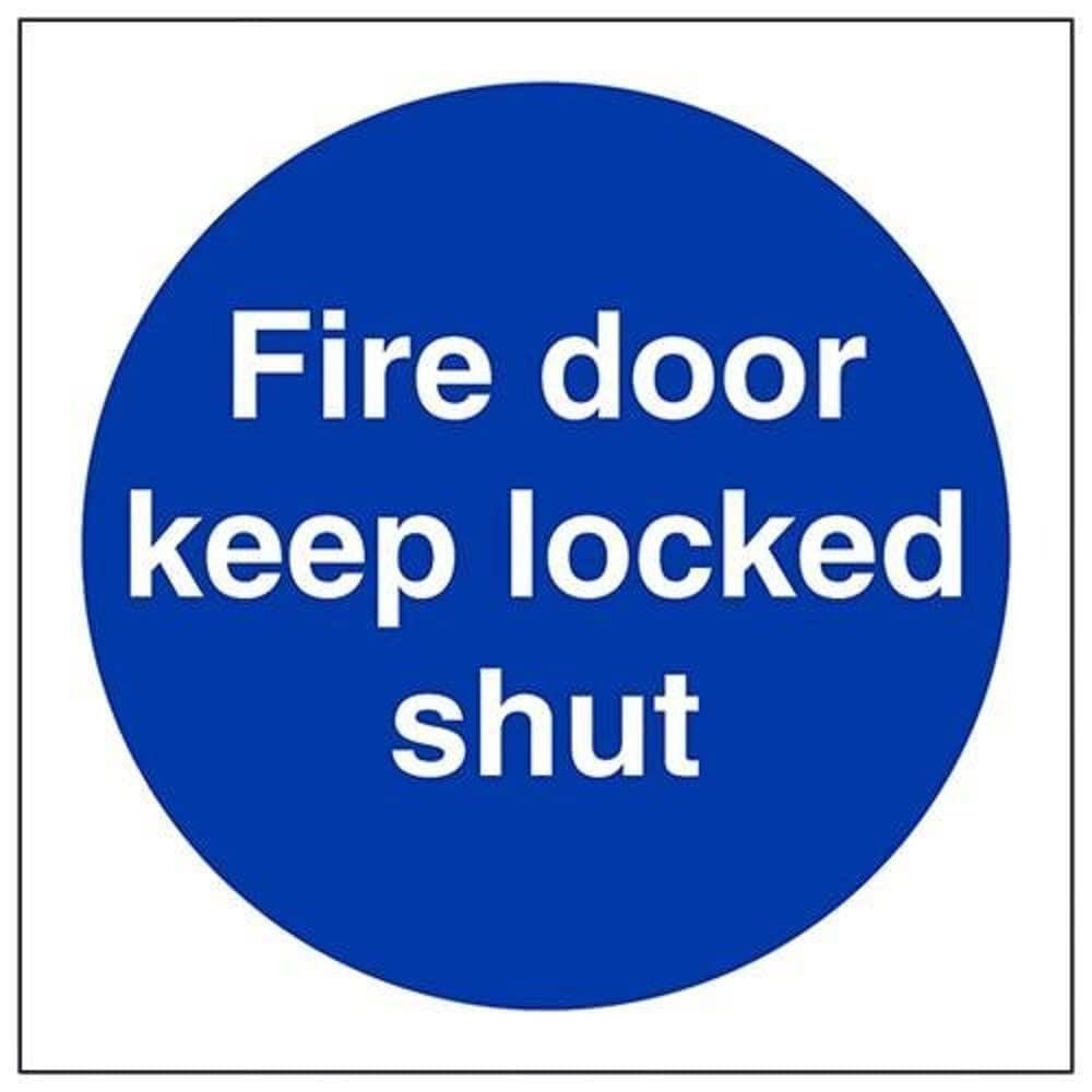 V-Vinyl - Fire door keep locked shut