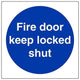 V-Vinyl - Fire door keep locked shut