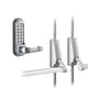 Briton Double Door Panic Bar with 9260 Code Lock OAD