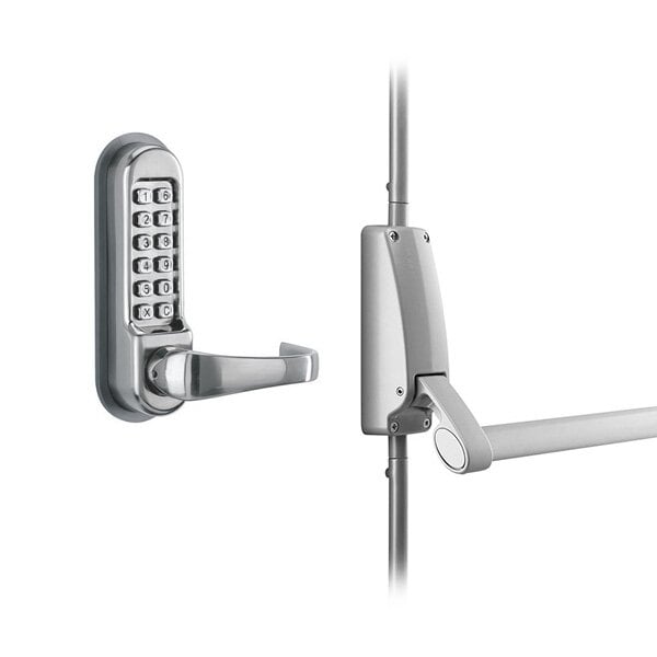 Briton 376E with 9260 Code Lock Outside Access Device