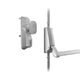 Briton 376E with 1413/KE Knob Operated Outside Access Devic