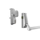 Briton 378E with 1413/KE Knob Operated Outside Access Device