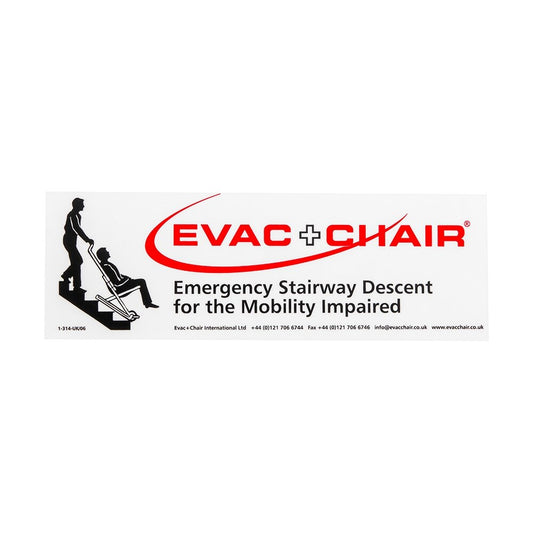 Evac+Chair Photoluminescent Wall Sign
