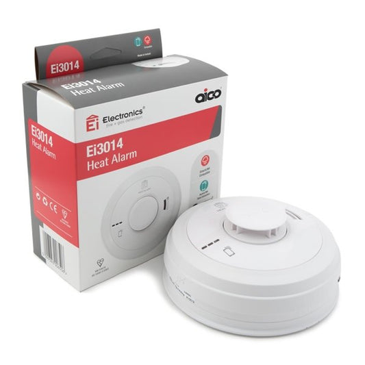 Ei3014 - Mains Heat Alarm with Lithium Back-up