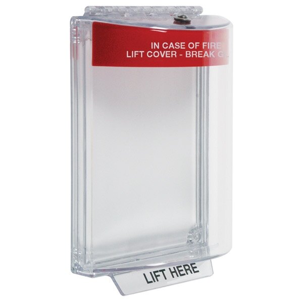 Flush Mounted Call Point Cover 2 w/out Sounder