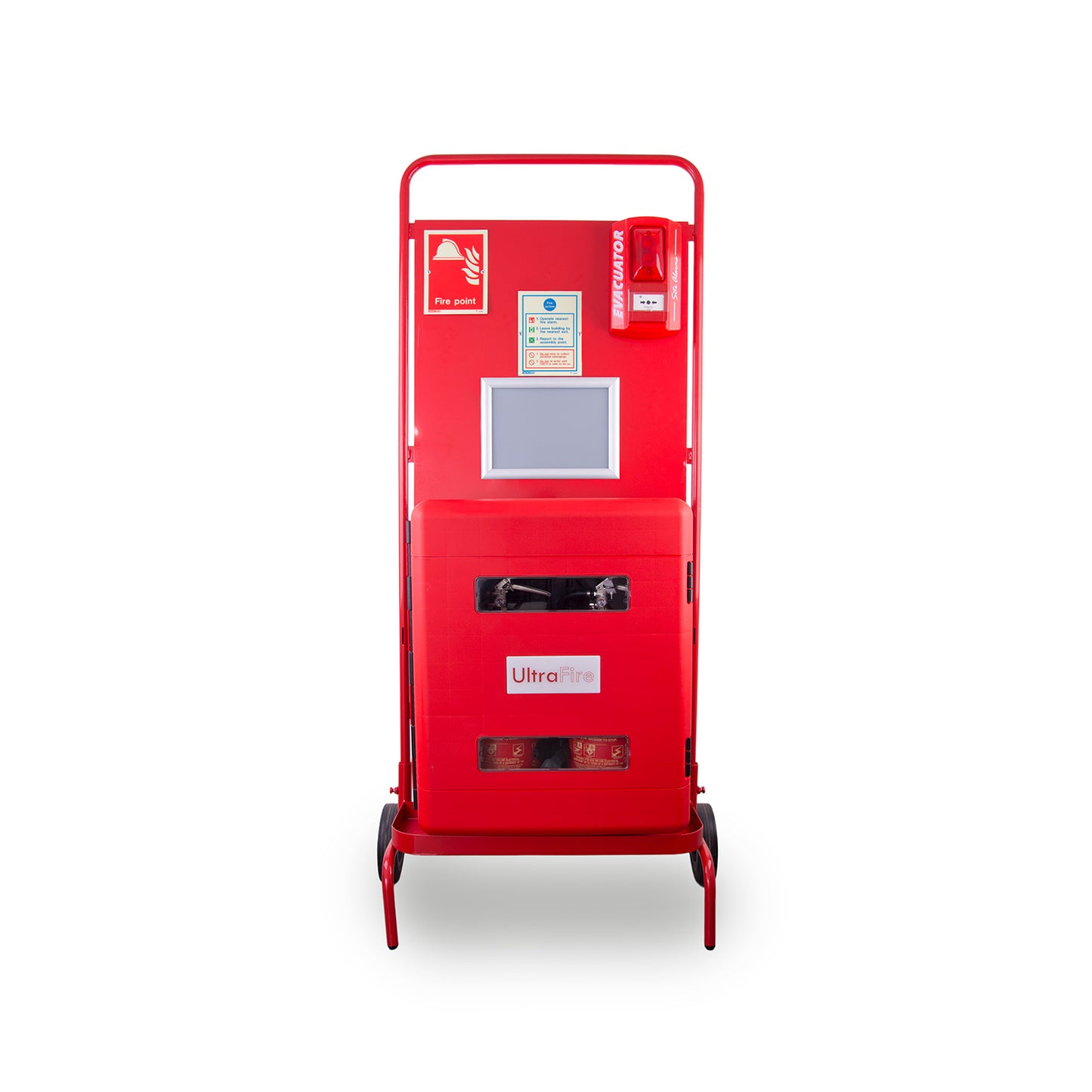 UltraFire Double Cabinet Site Stand w/ Sitemaster CP Alarm