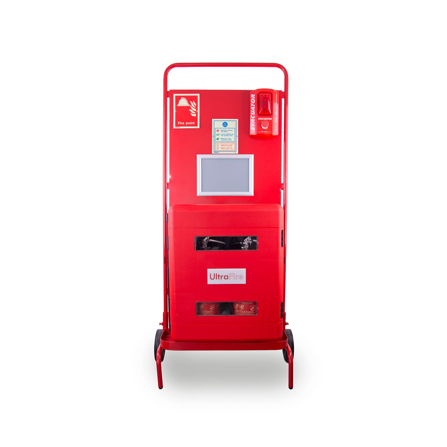 UltraFire Double Cabinet Site Stand w/ Sitemaster PB Alarm