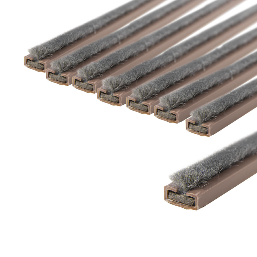 10x4mm Brown Double Door Fire & Smoke Seal Pack