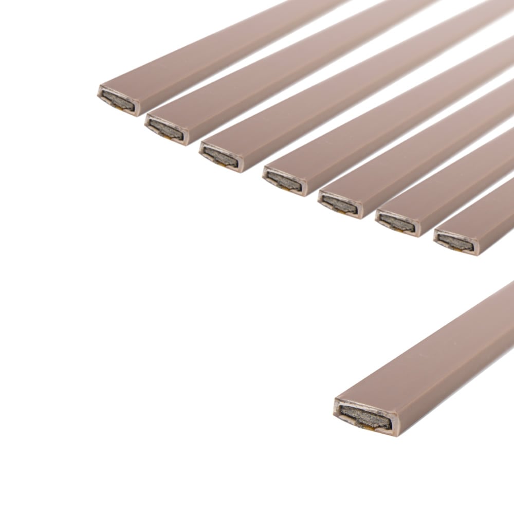 10x4mm Brown Double Door Fire Seal Pack
