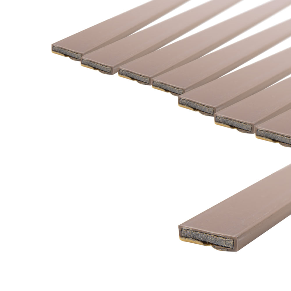 15x4mm Brown Double Door Fire Seal Pack