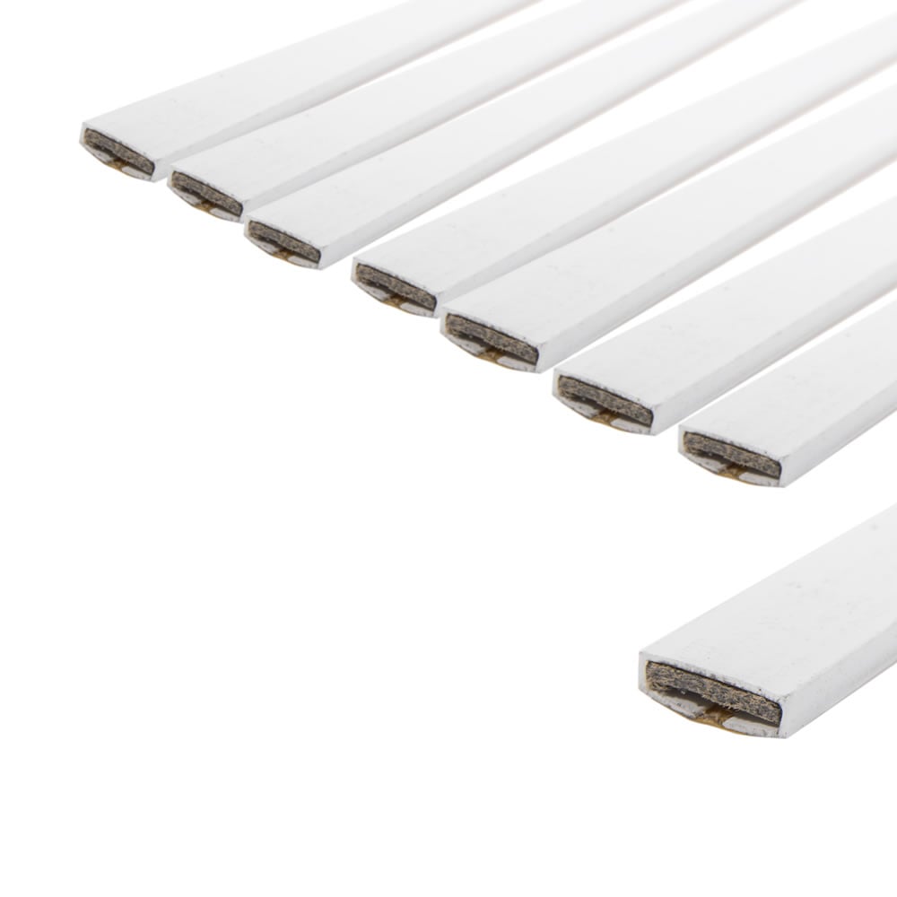 15x4mm White Double Door Fire Seal Pack