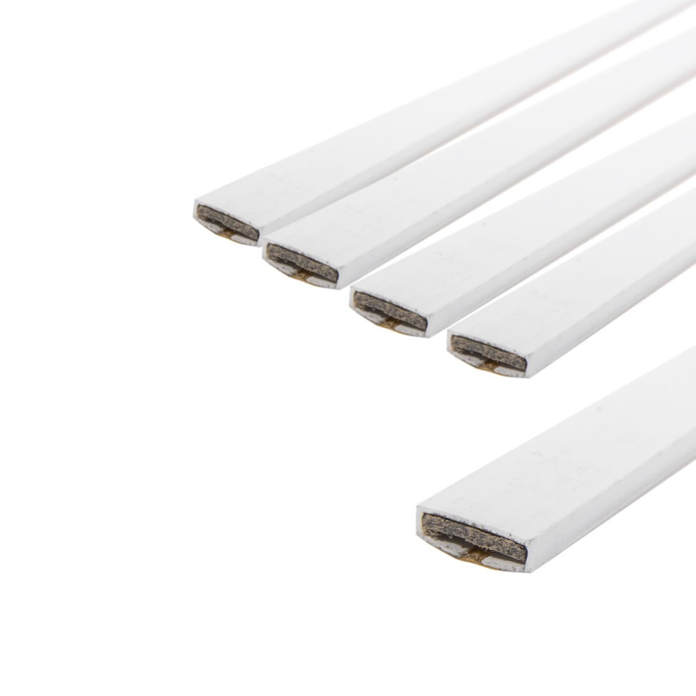 15x4mm White Single Door Fire Seal Pack