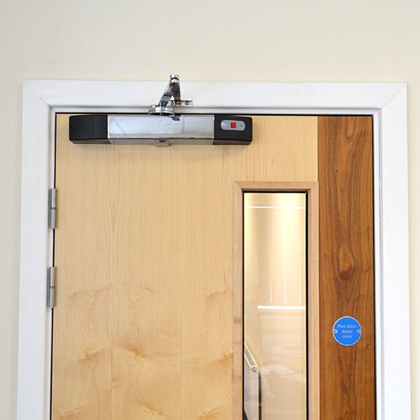 Agrippa Door Closer Polished Chrome