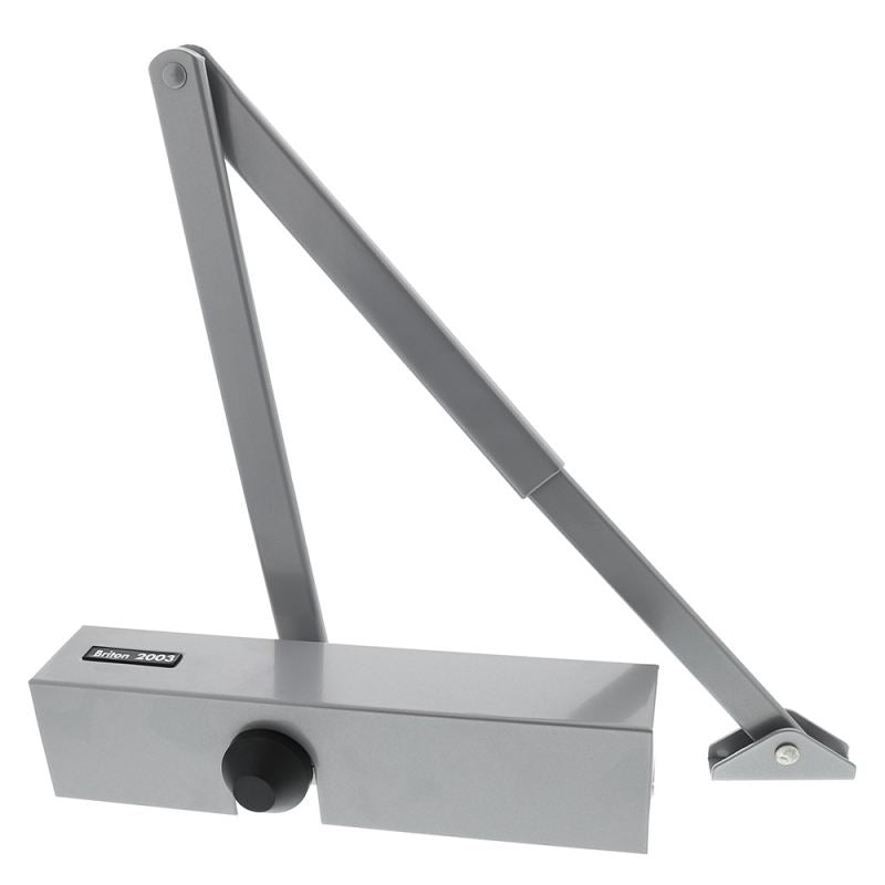 Briton 2003 Overhead Door Closer - Silver