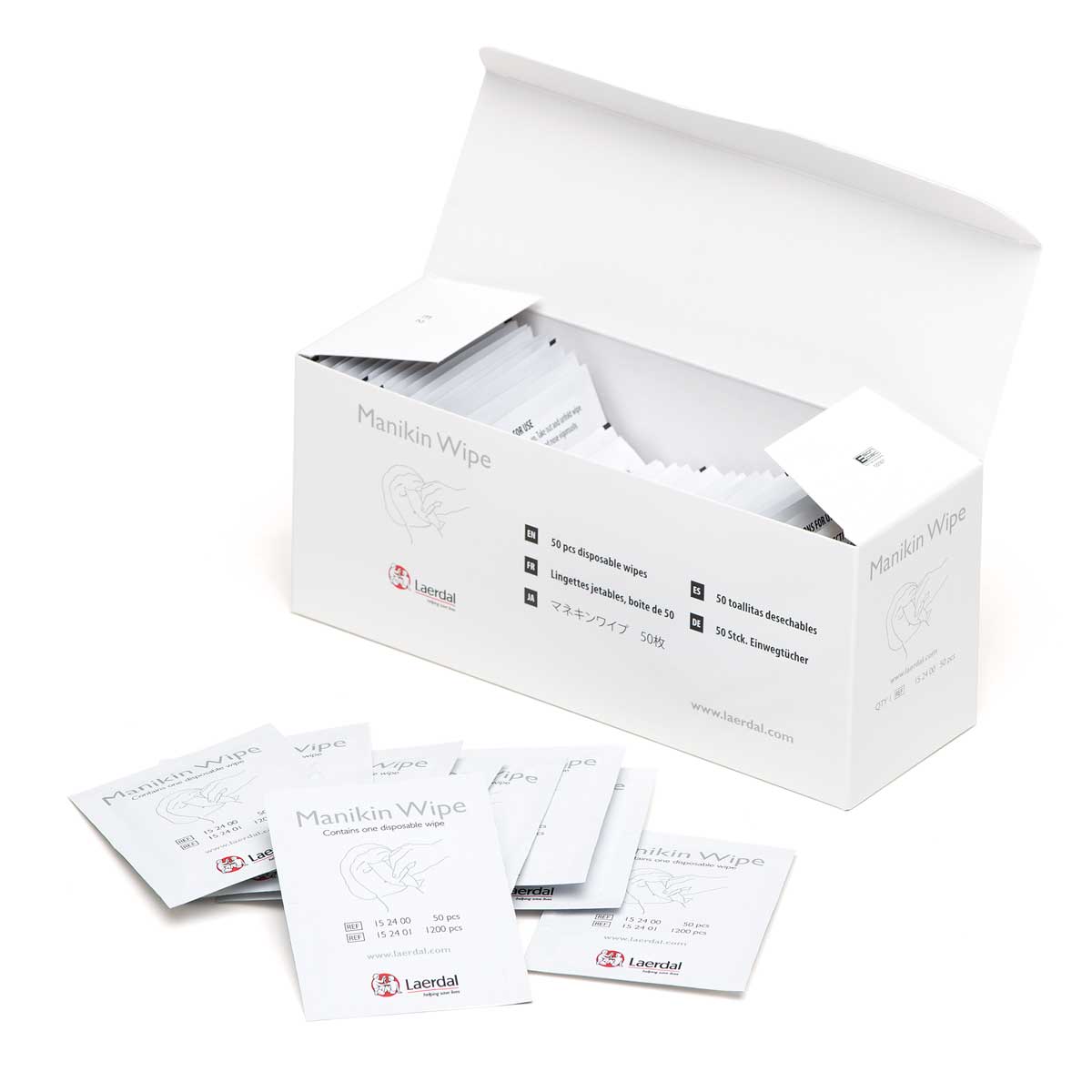 St John Ambulance Manikin Wipes 1200 pack