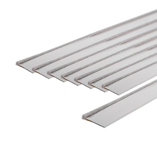 Double Surface-Mounted Seals - White
