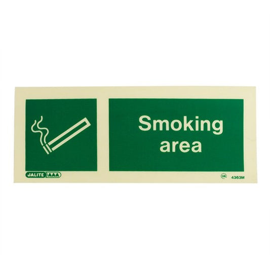 Smoking Area Vinyl 80mm x 200mm