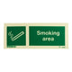 Smoking Area Vinyl 80mm x 200mm