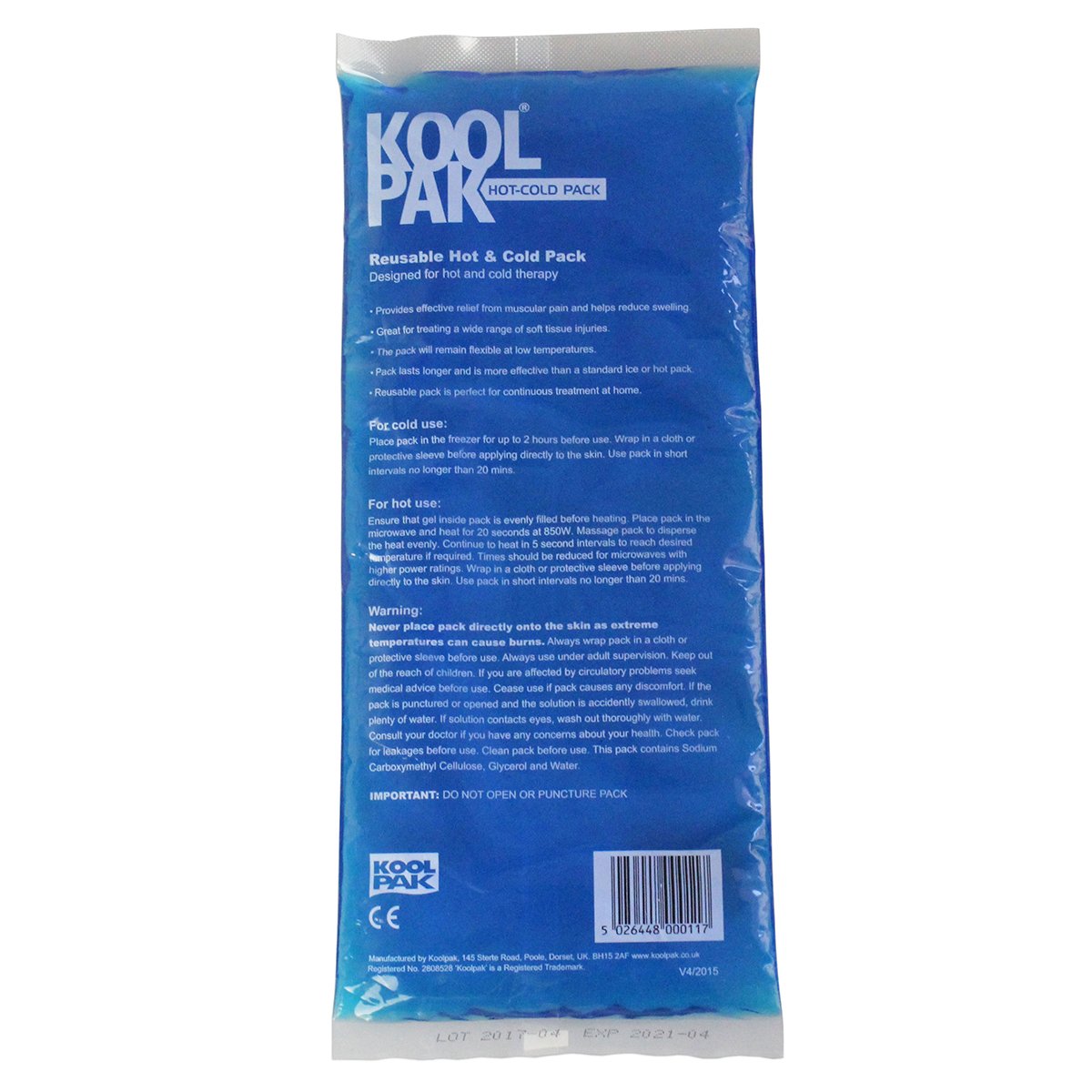 St John Ambulance Koolpack Reuseable hot/cold pack