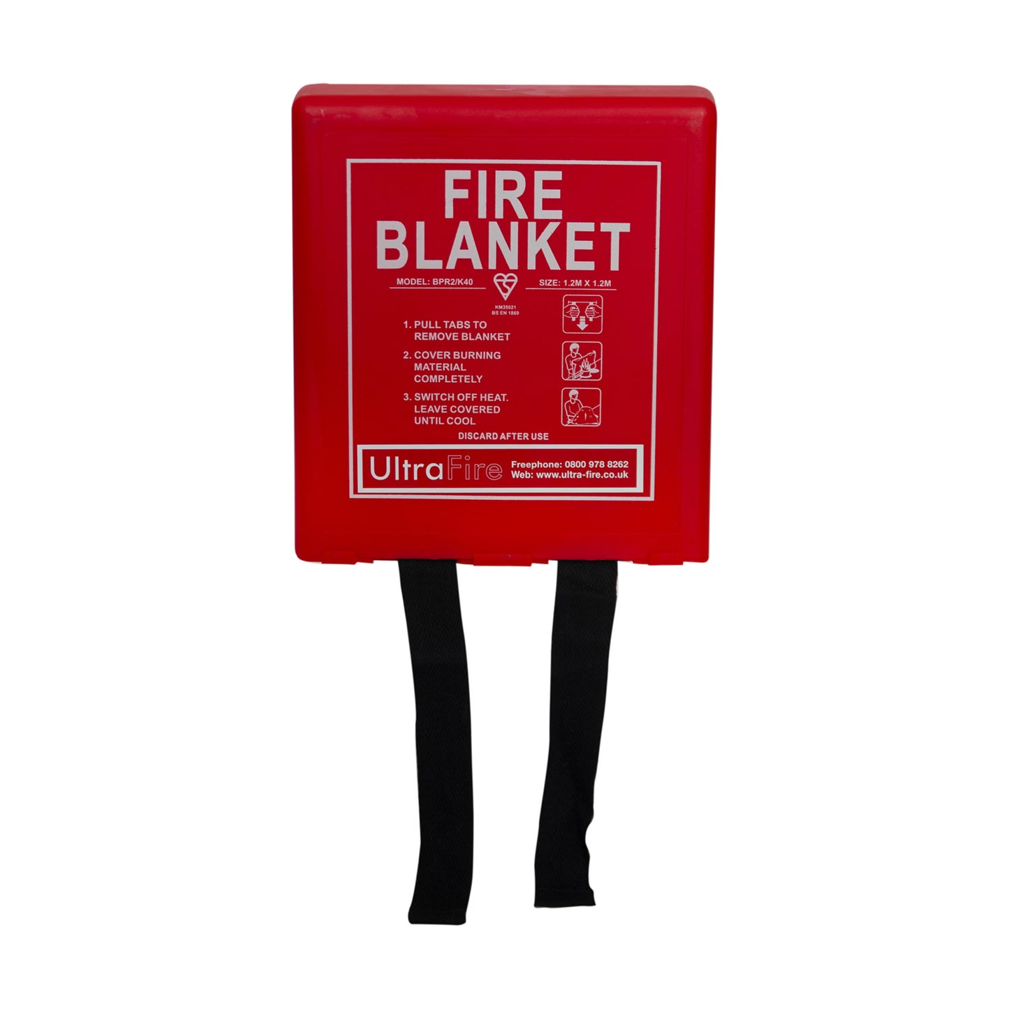 UltraFire 1.2 x 1.2m Fire Blanket