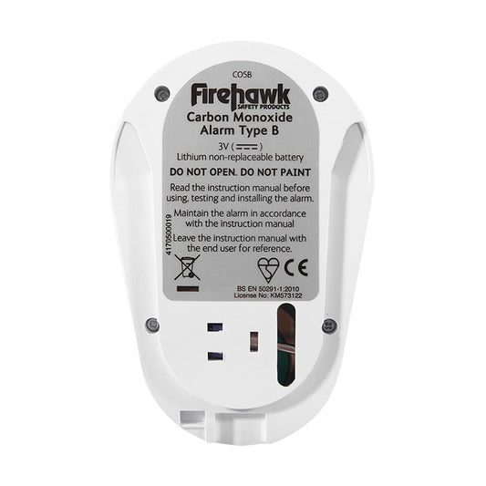 Firehawk 5 Year Lithium Battery CO Alarm