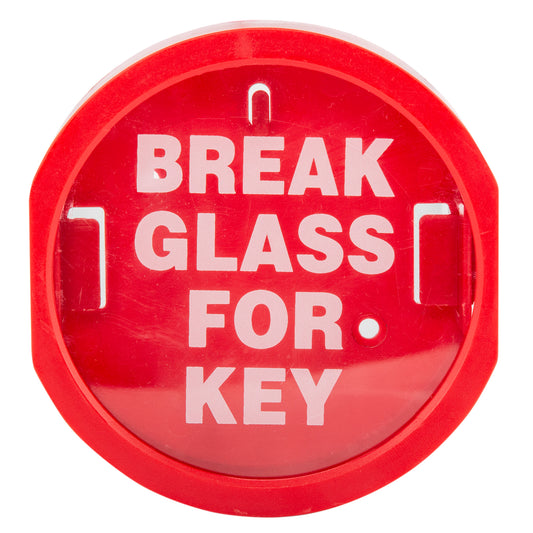 Plastic Fronted Key Box with Hammer and Chain