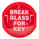 Plastic Fronted "Break Glass" Key Box