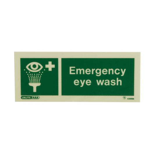 Emergency Eye Wash sign - 80x200mm