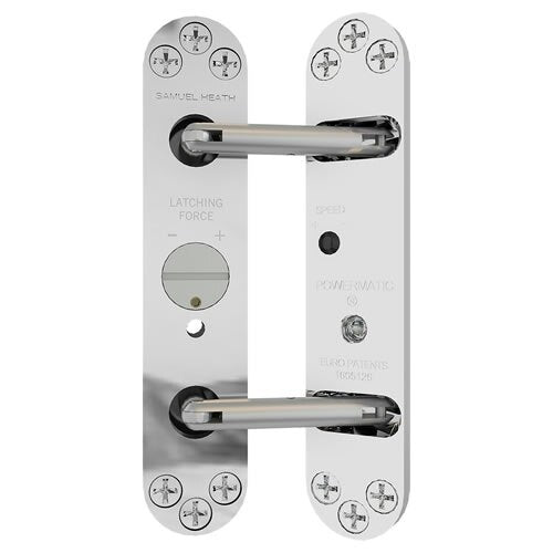 Perko Powermatic Controlled Concealed Door Closer - Chrome