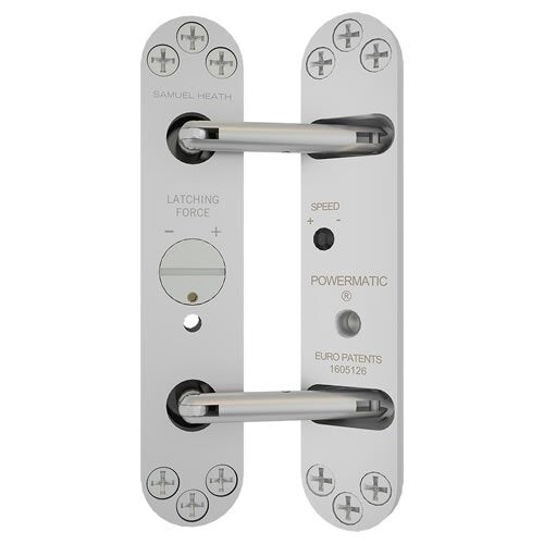 Perko Powermatic Controlled Concealed Closer - Satin Chrome