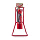 Red Metal Single Extinguisher Stand - In Stock - (REPLACEMENT DUE - UFMET1R)
