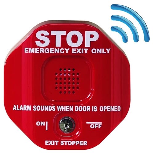 Double Exit Door Alarm with Transmitter