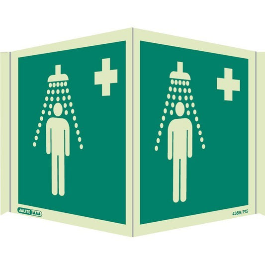 Panoramic Sign - Emergency Shower