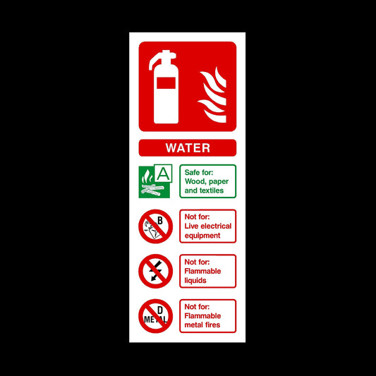 Water Self Adhesive Sticker