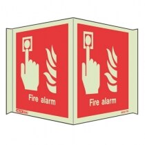 Panoramic Sign - Fire Alarm Location - With Text