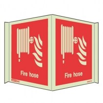 Panoramic Sign - Fire Hose Location - With Text