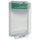 Flush Mounted Call Point Cover w/out Sounder (Green)