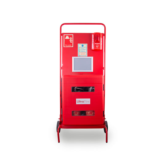 UltraFire Double Cabinet Site Stand w/ Sitemaster PB Alarm
