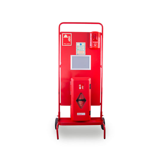 UltraFire Single Cabinet Site Stand w/ Sitemaster PB Alarm