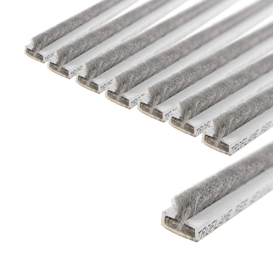 10x4mm White Double Door Fire & Smoke Seal Pack
