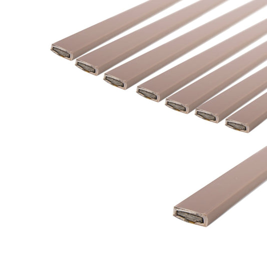 10x4mm Brown Double Door Fire Seal Pack