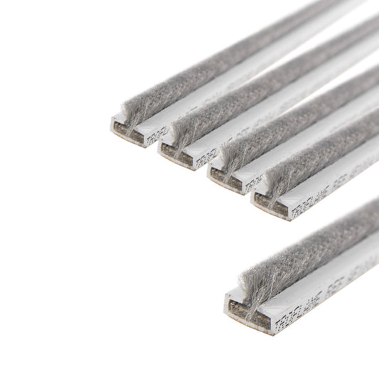 10x4mm White Single Door Fire & Smoke Seal Pack
