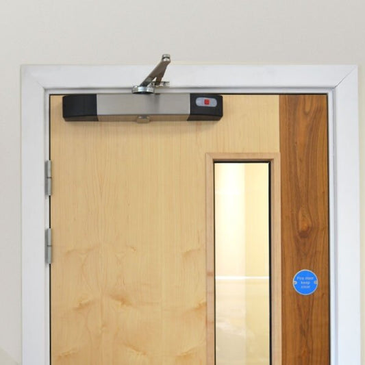 Agrippa Door Closer Brushed Stainless Steel
