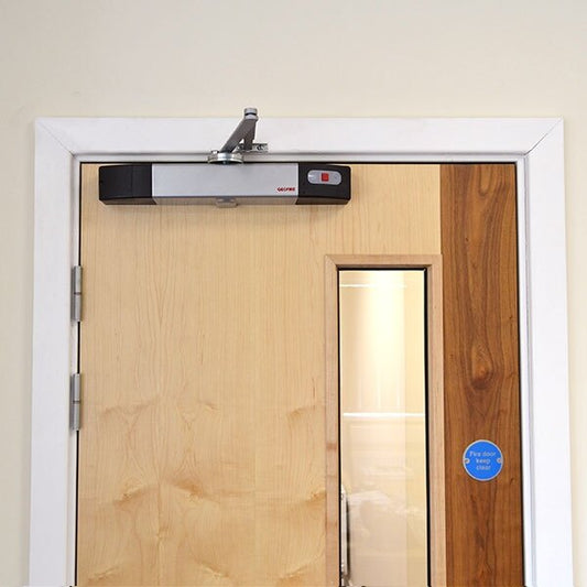 Agrippa Door Closer Silver
