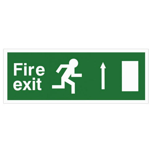 Fire Exit Signs - EEC Directive - Up (Rigid Plastic)