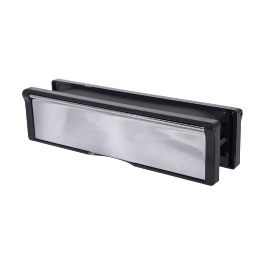 10" Chrome Intumescent Letterplate