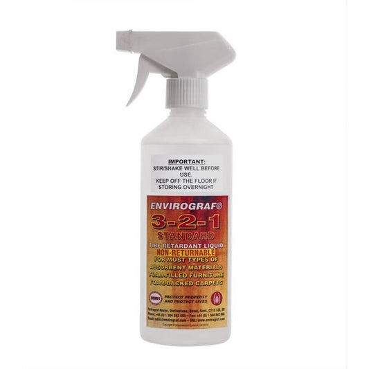 Standard 321 Fire Retardant Liquid - 0.5ltr