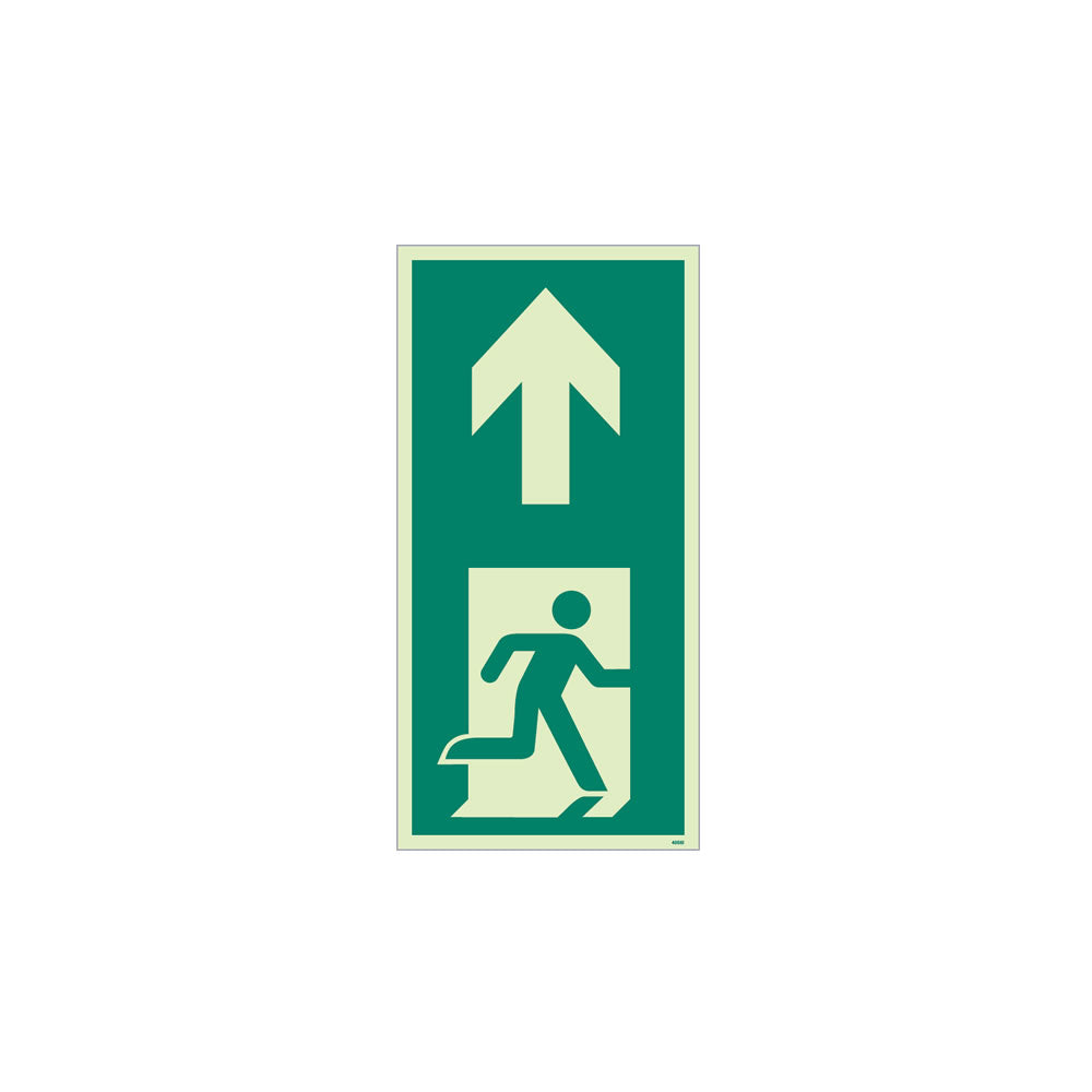 Floor Mounted Escape Route Sign, 400x200mm, No Text