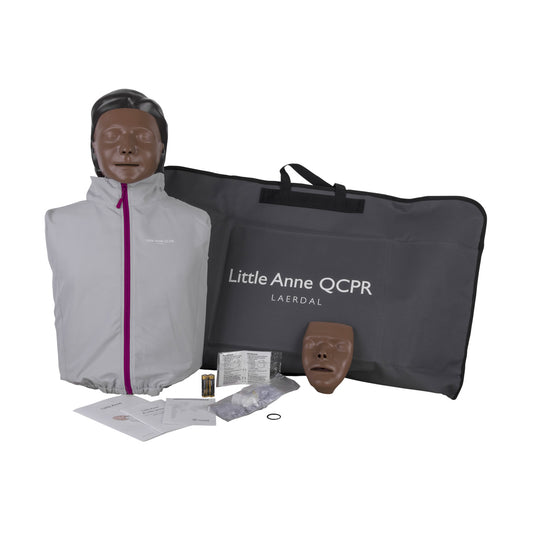 Laerdal Little Anne QCPR Dark Skin Training Manikin